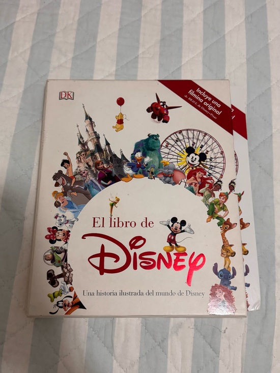 Disney Other - Disney Illustrated Storybook - White and Red Cover